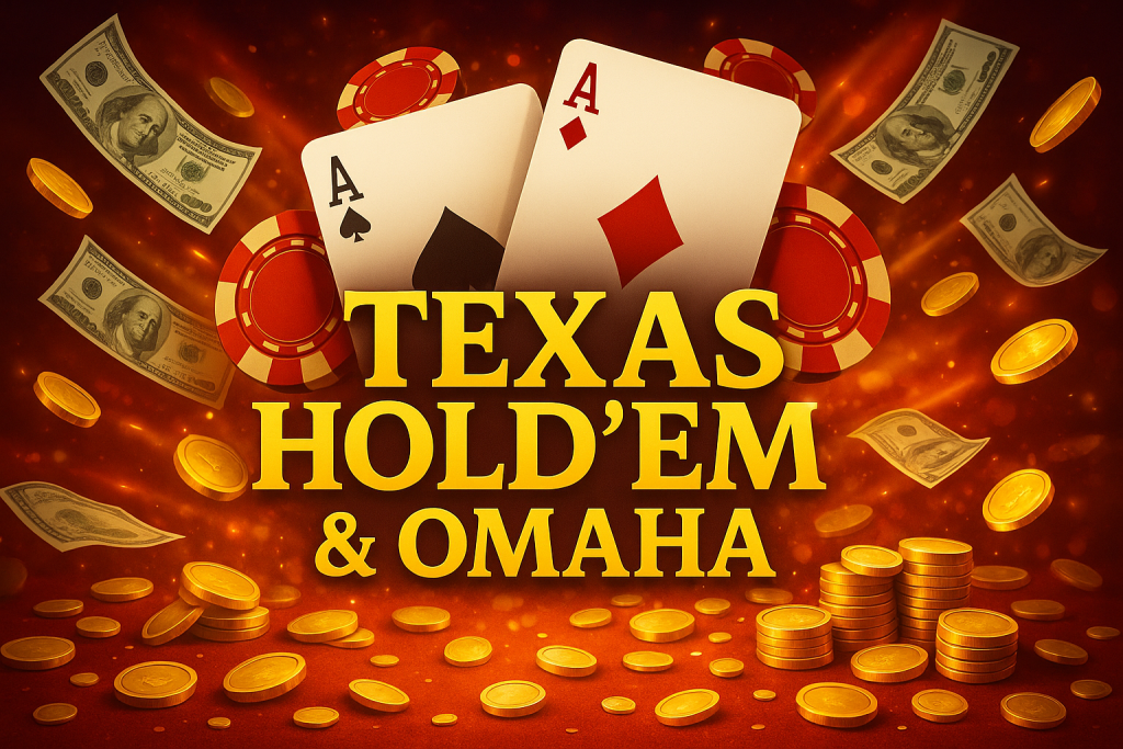 Texas Hold’em & Omaha 98WIN9 – Trải Nghiệm Chiến Thuật Đỉnh Cao